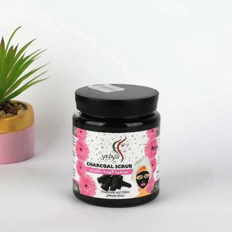 Face scrub my brides with charcoal 600 ml