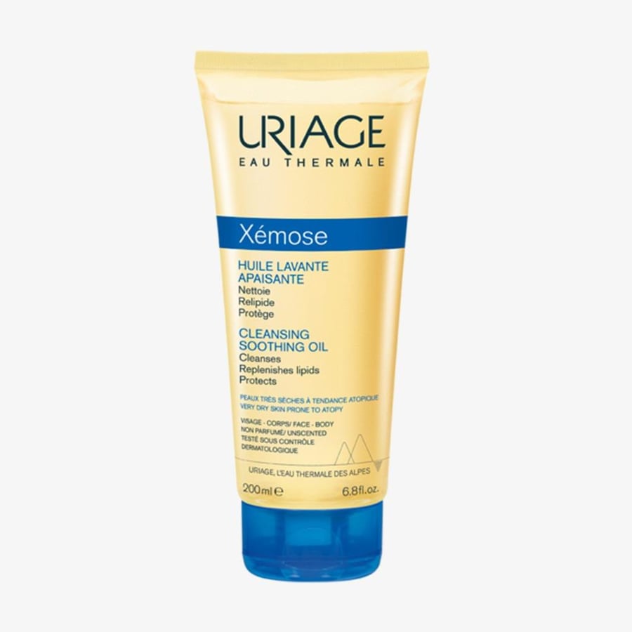 Soothing and cleansing oil for severely dry skin from Uriage 200ml