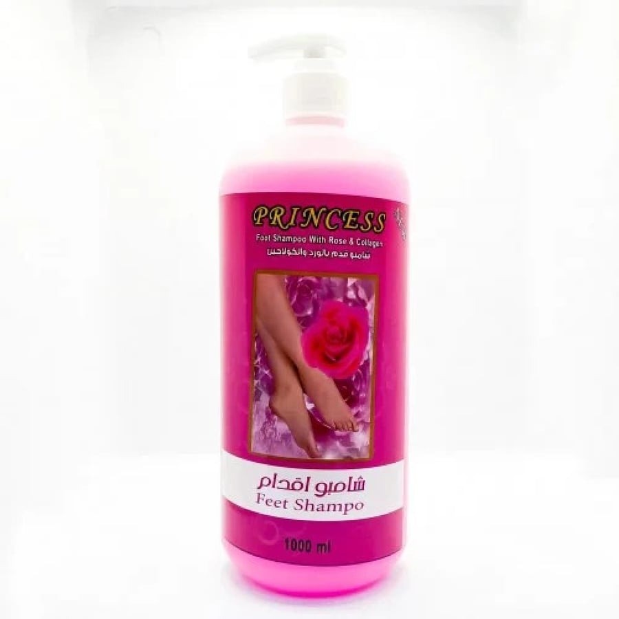 Foot shampoo with natural rose and collagen 1000 ml