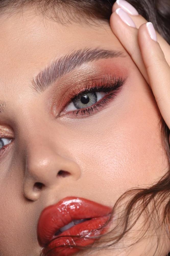 عدسات ذهب يوميه فردتينLUMIRERE GRAY #3