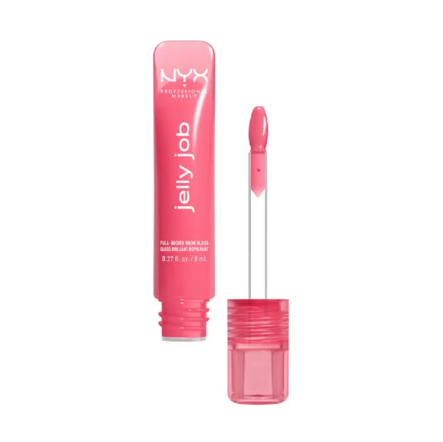 ان واي اكس ملمع شفاه ليب جلوس جيلي جوب07 jelly blushin pale pink