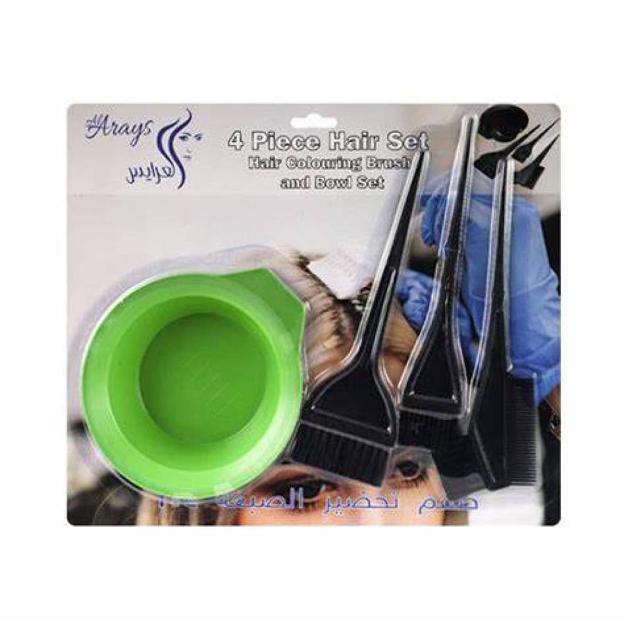 Hair dye preparation set 4×1