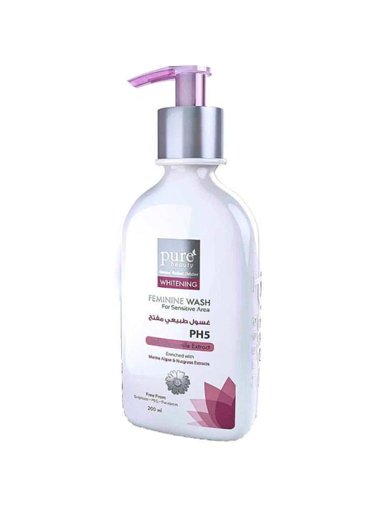 Pure Beauty natural brightening wash for sensitive areas 200 ml