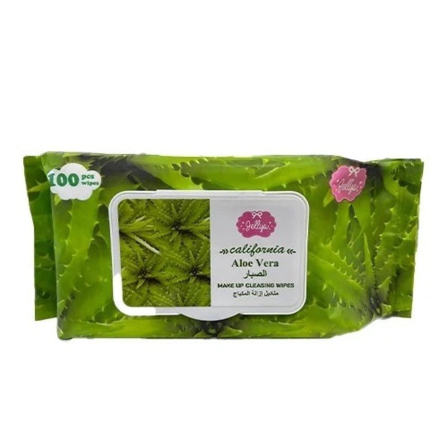 Aloe makeup remover wipes 100 wipes Glaze