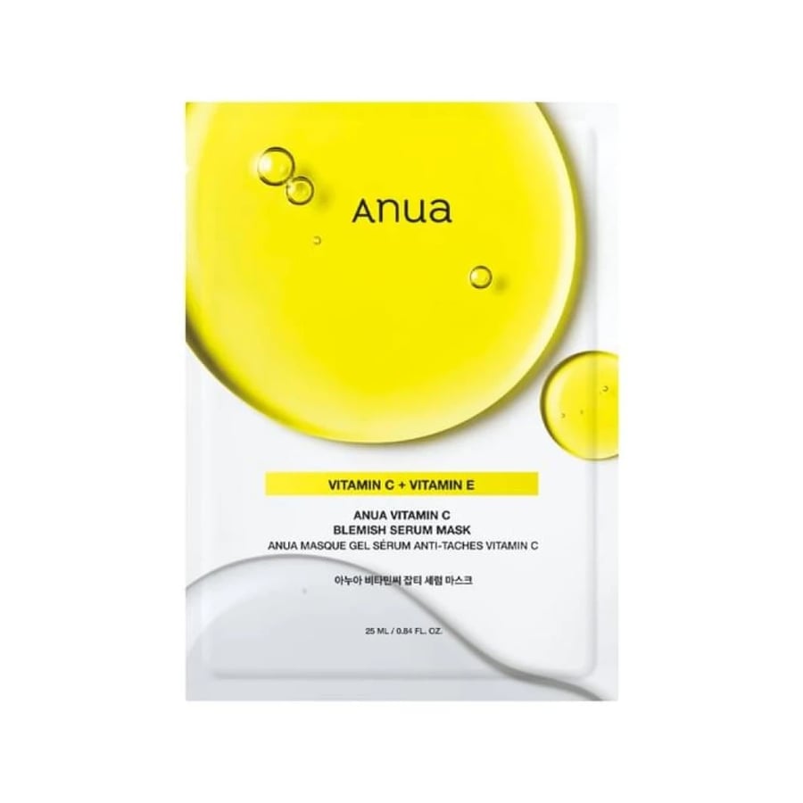قناع أنوا مصل فيتامين C المشرق للبشرة ٢٥مل Anua Vitamin C Serum Mask