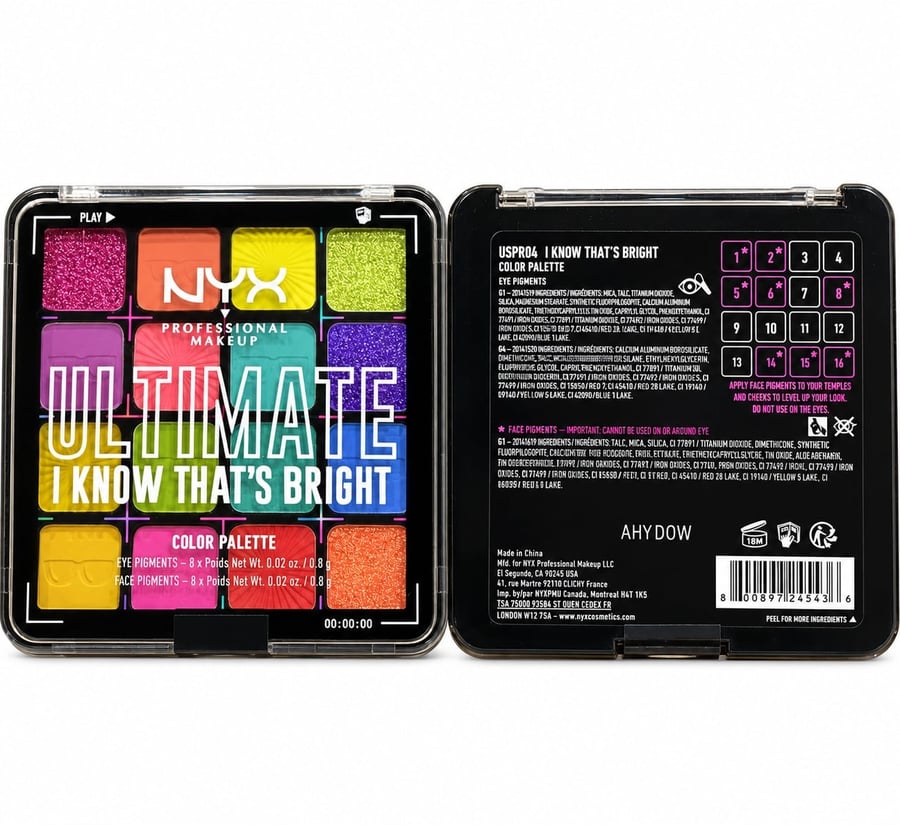 "نيكس مجموعة ظلال العيون Ultimate  NYX من Shadow "