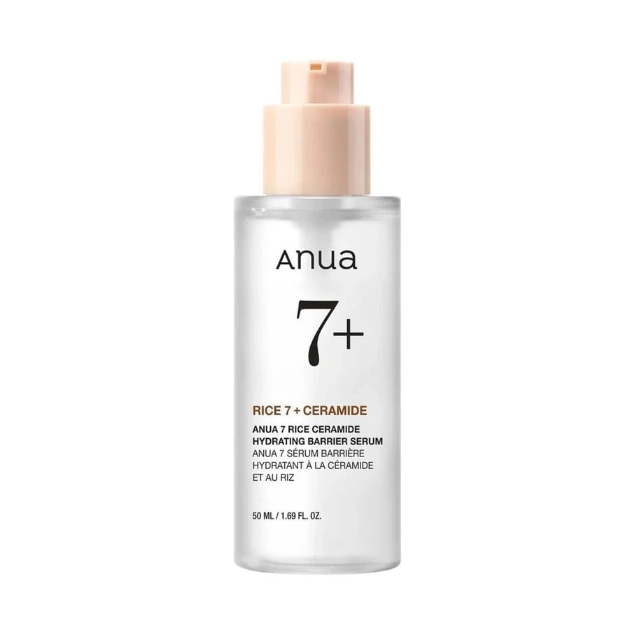 سيروم أنوا المرطب لإصلاح حاجز البشرة بمستخلص الأرز والسيراميدات ٥٠مل Anua Rice 70% + Ceramide Serum