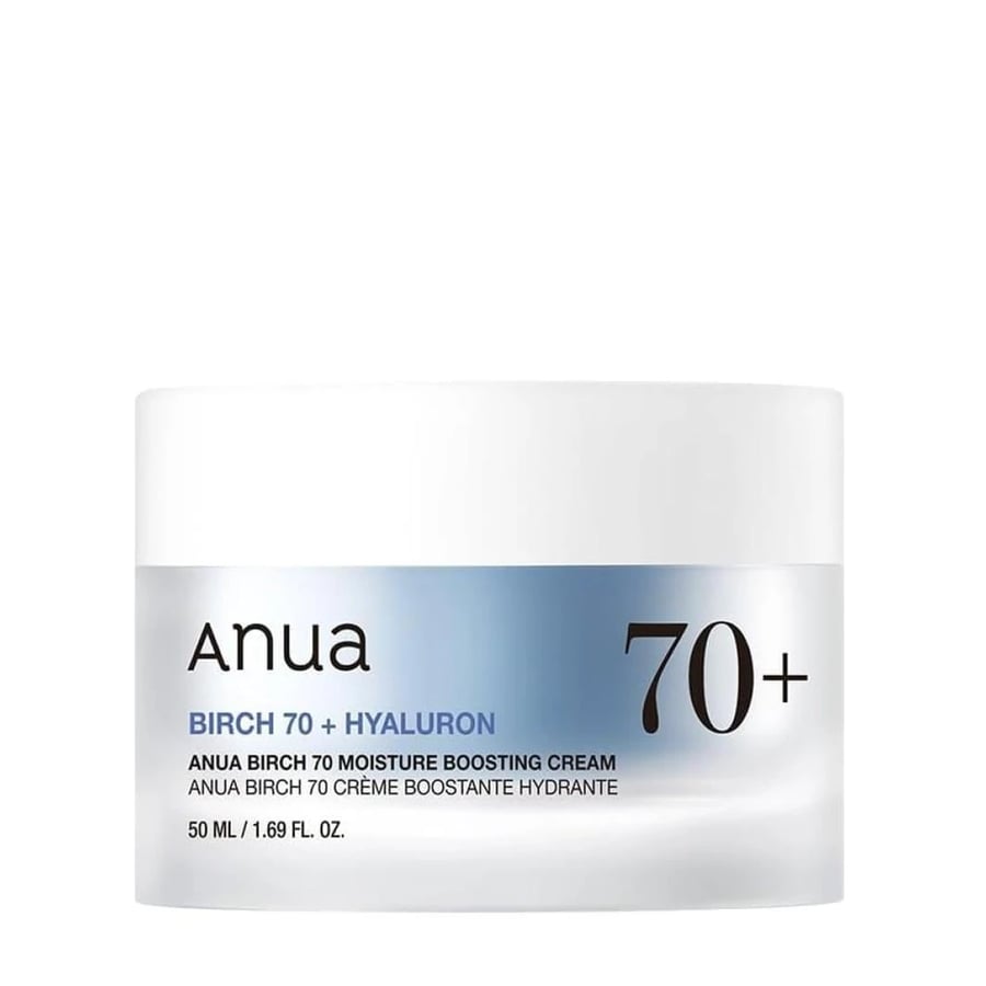 كريم أنوا بيرش 70% لتعزيز ترطيب البشرة بخلاصة خشب البتولا ٥٠مل Anua Birch 70% Moisture Boosting Cream