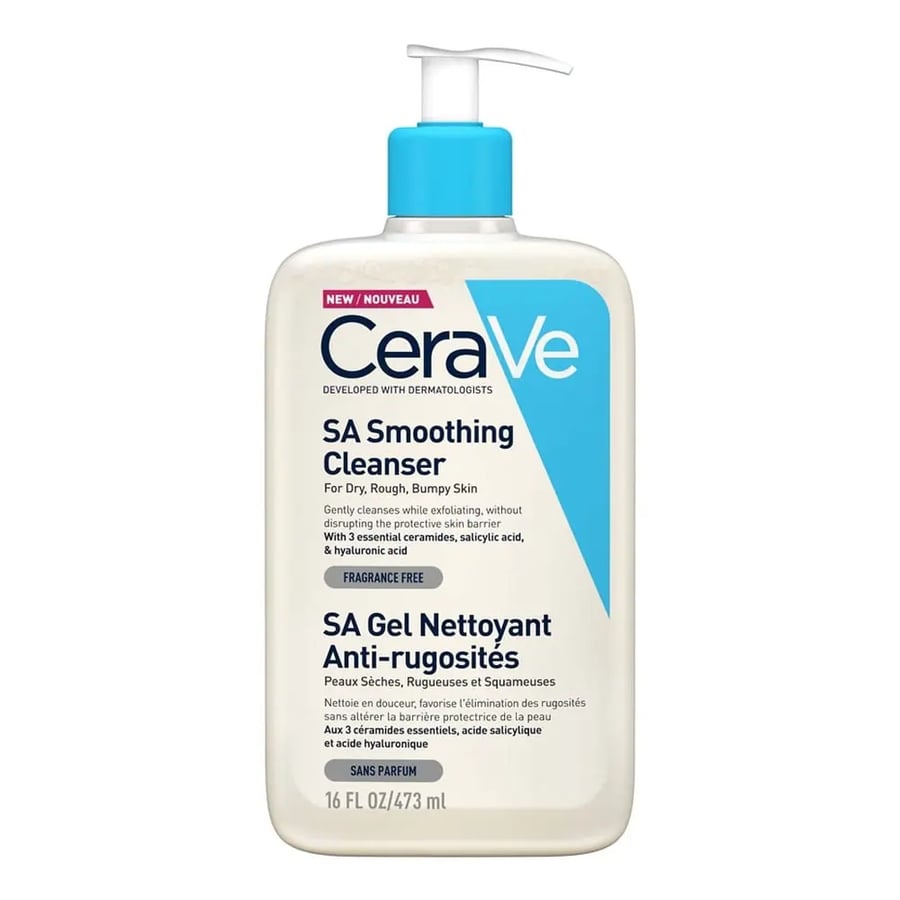 منظف سيرافي SA المنعم (CeraVe SA Smoothing Cleanser).