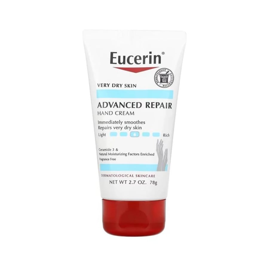 كريم يوسرين لإصلاح اليدين الجافة والخشنة 78 جم | Eucerin Advanced Repair Hand Cream for Dry Skin 78 g