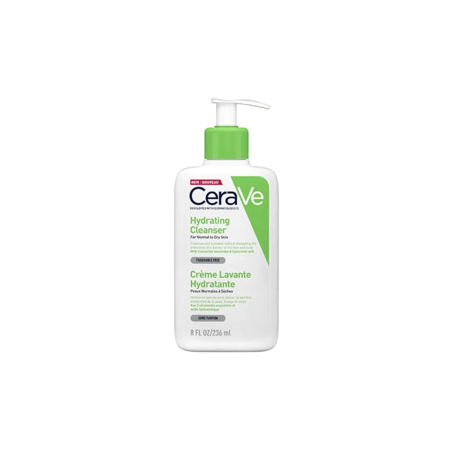سيرافي غسول مرطب للبشرة العادية إلى الجافة Cerave Hydrating Cleanser 473 ml