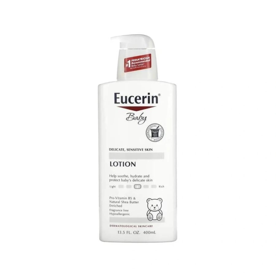 لوشن يوسرين للأطفال لترطيب البشرة خالٍ من العطور 400 مل | Eucerin Baby Lotion 400 ml