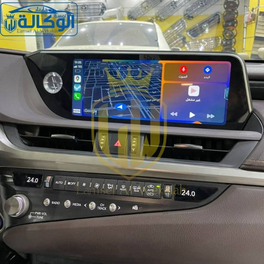 شاشة لكزس IS300 كار بلاي