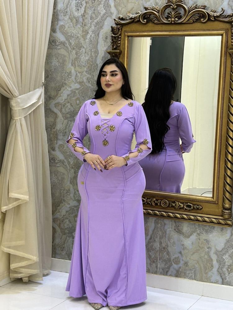 فستان استرتش كريب شك