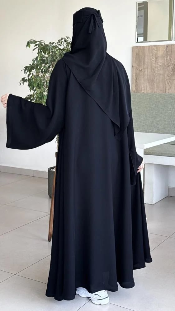 عباية حكاية دبل كلوش ساده
