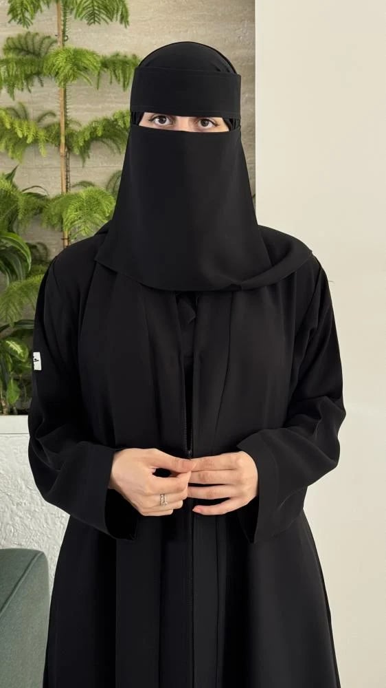 عباية طيف بسحاب مخفي وجيوب