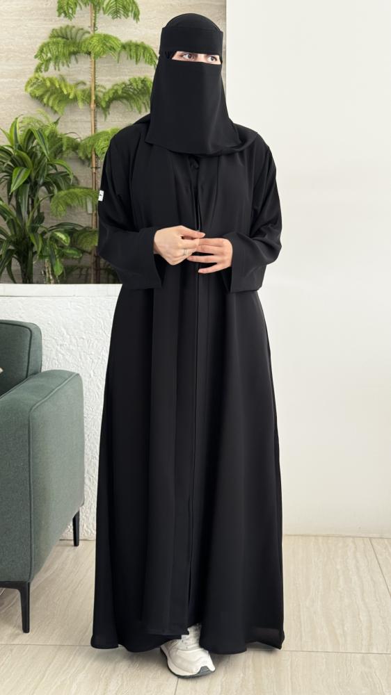 عباية طيف بسحاب مخفي وجيوب