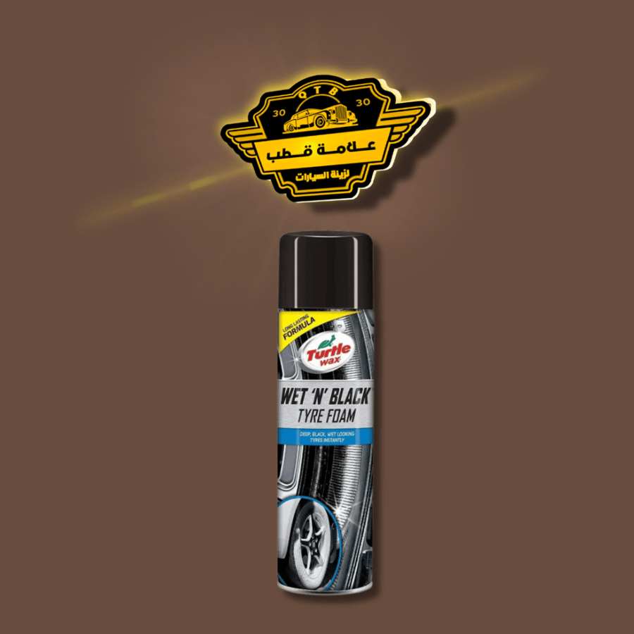 Turtle Wax tire shine foam