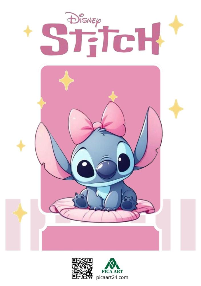 دفتر ستيتش & stitch مع ورق داخلي مسطر بدون شخصية