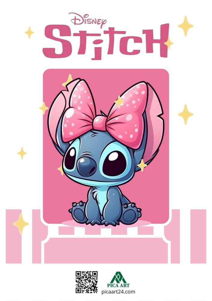دفتر ستيتش & stitch مع ورق داخلي مسطر بدون شخصية
