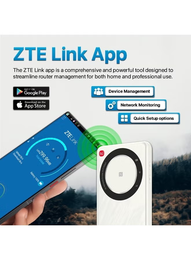 راوتر متنقل 5G زد تي إي U30 AIR