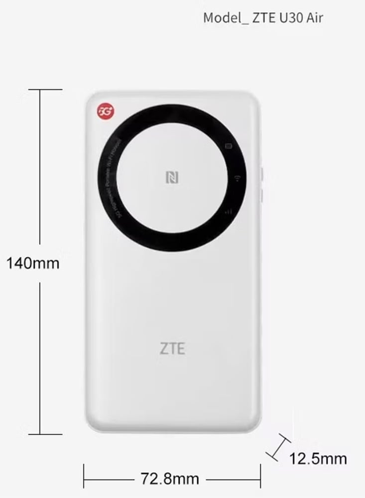 راوتر متنقل 5G زد تي إي U30 AIR
