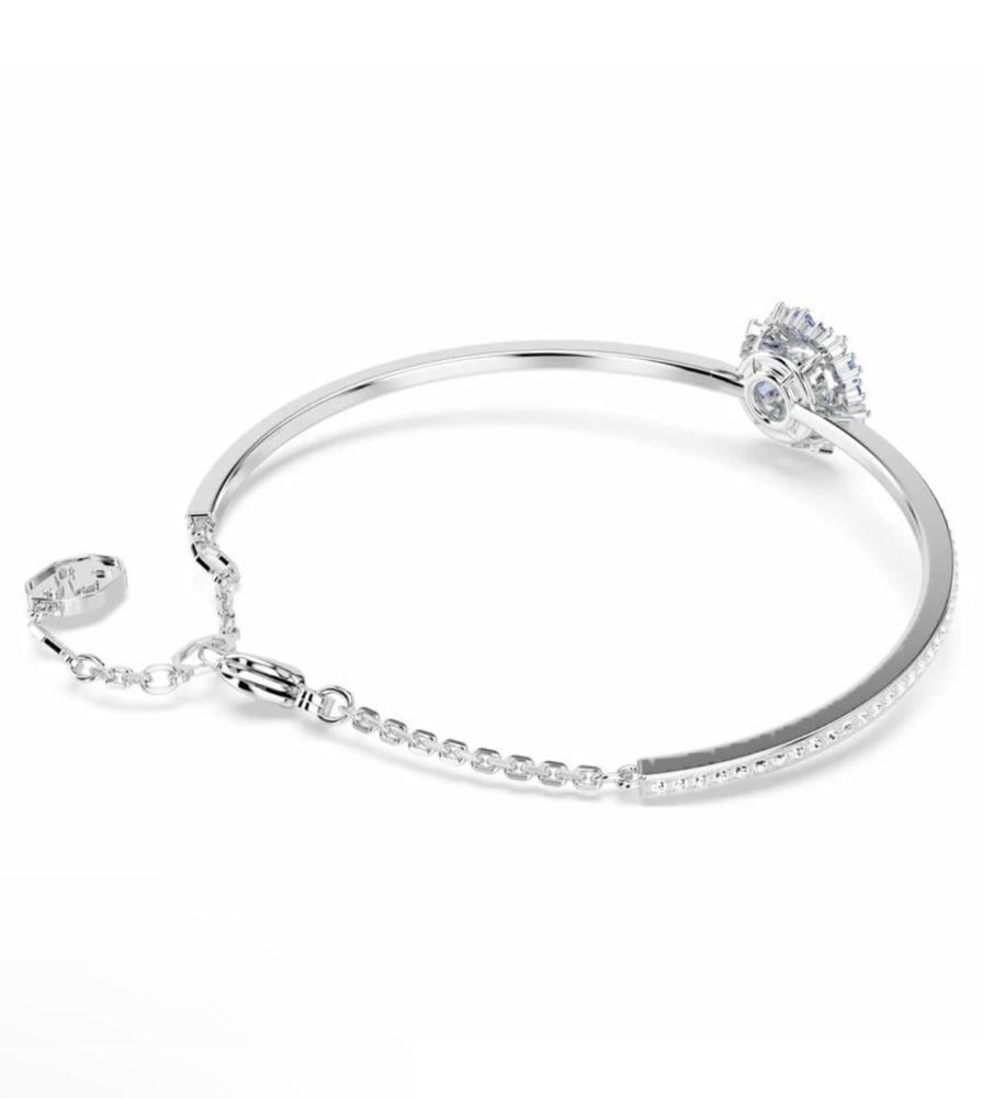 إسوارة SWAROVSKI - اسوارة سوارفيسكي فضي - كرستالة زرقاء