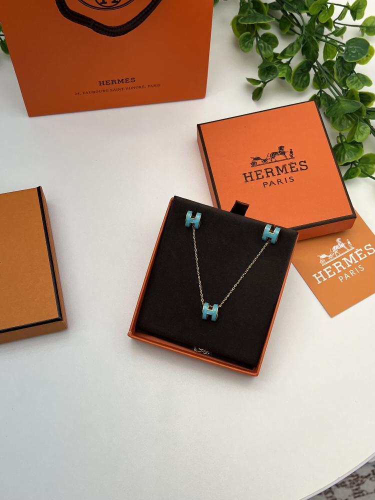 سلسال HERMES معدن ذهبي