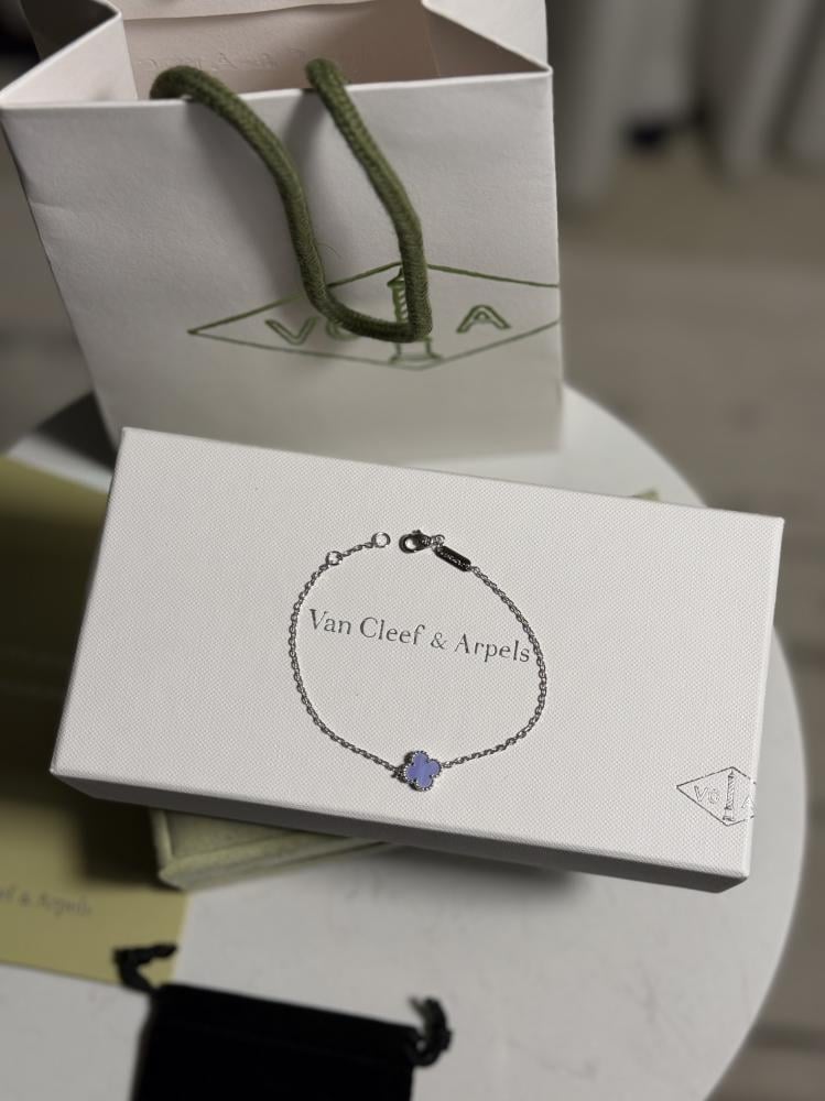 إسوارة Van Cleef & Arpels - إسوارة Van cleef فضي - فيروزي