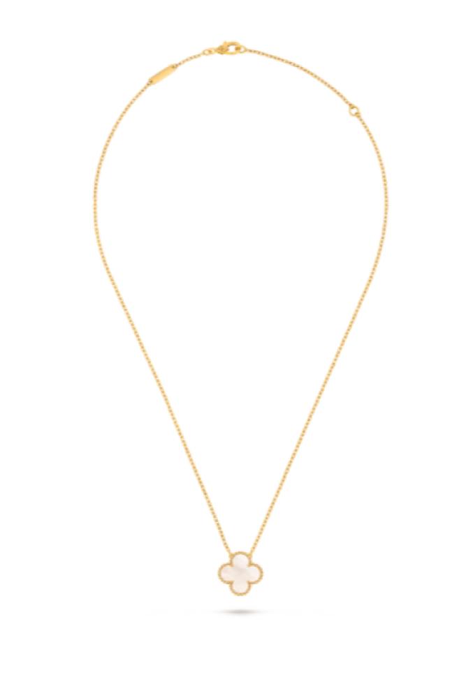 سلسال Van Cleef & Arpels - سلسال Van cleef المميز مع حلق