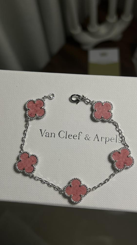 إسوارة Van Cleef & Arpels - إسوارة Van cleef فضي - وردي