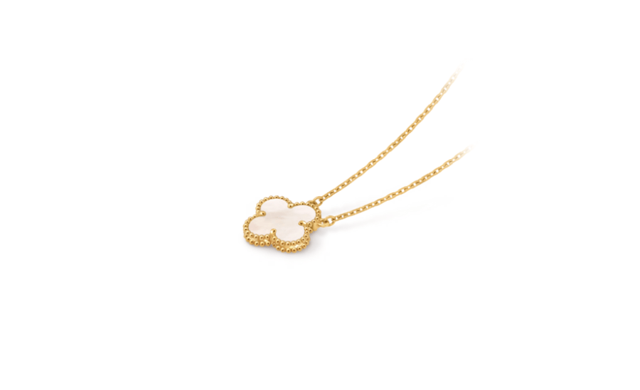 سلسال Van Cleef & Arpels - سلسال Van cleef المميز مع حلق