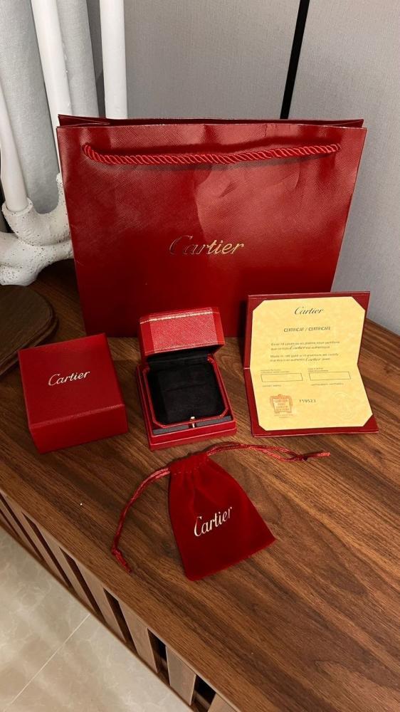 خاتم Cartier فضي