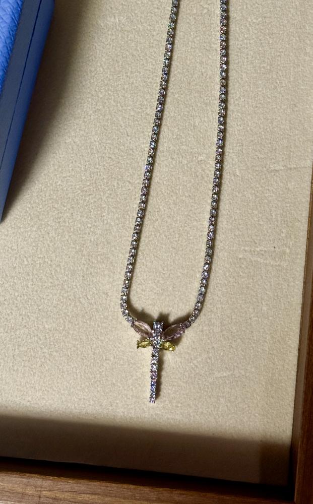 سلسال SWAROVSKI - سلسال اليعسوب سواروفسكي
