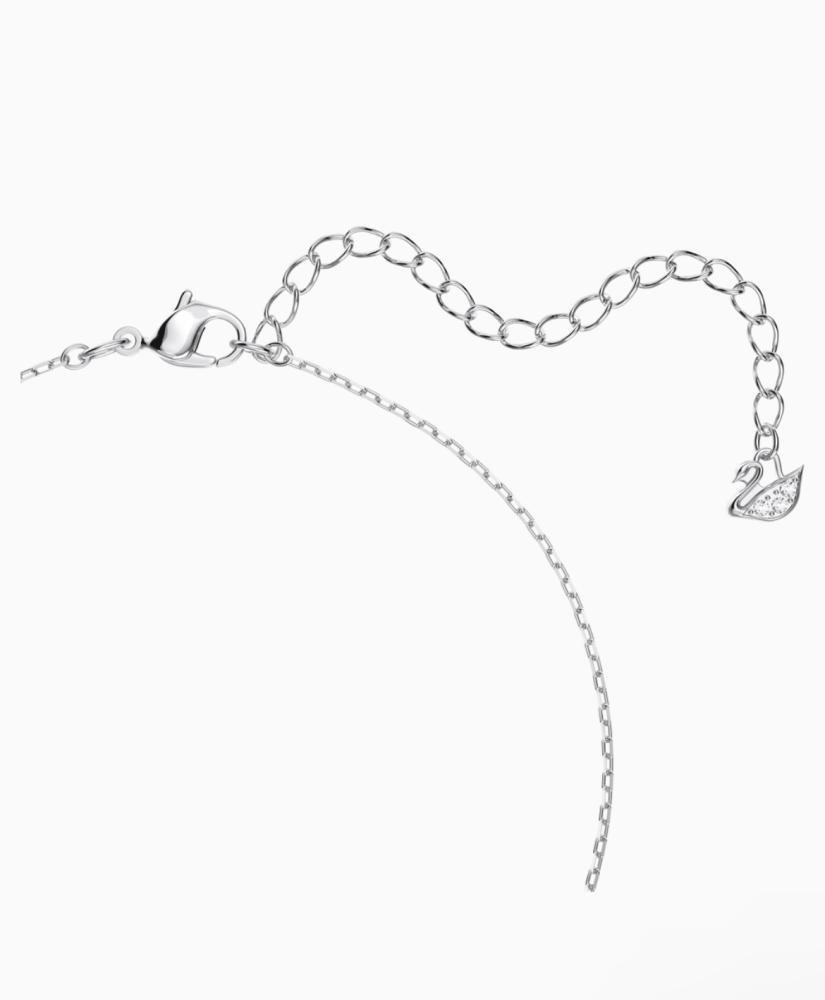 سلسال SWAROVSKI - سلسال سوارفيسكي فضي كريستالة