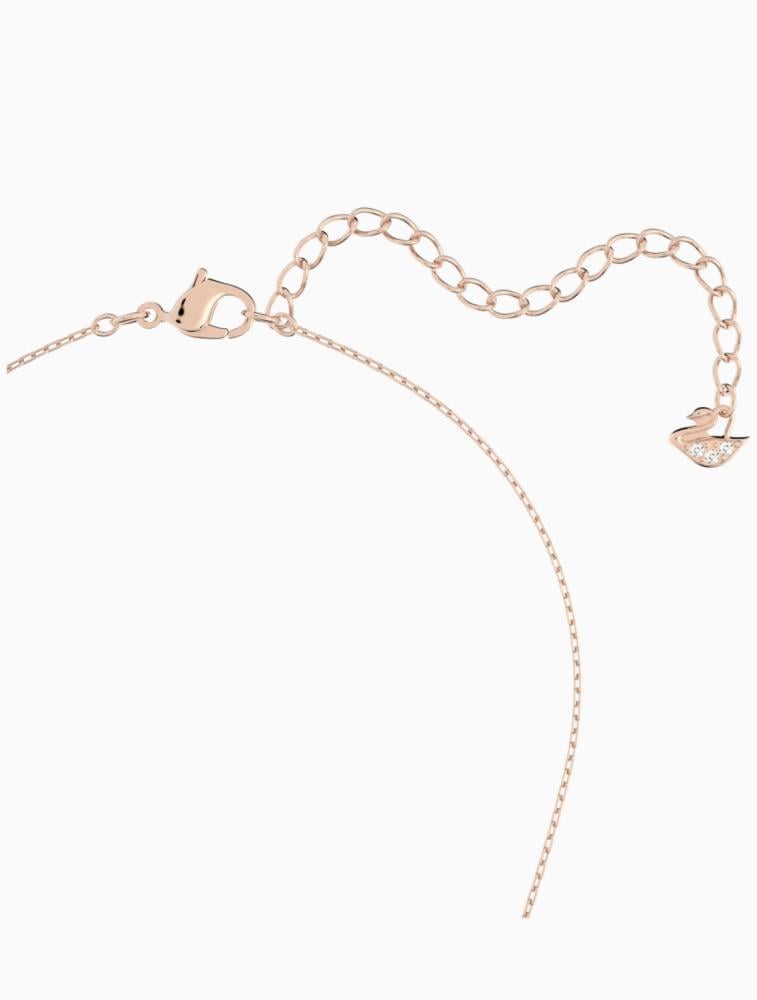 سلسال SWAROVSKI - سلسال سوارفيسكي فضي كريستالة