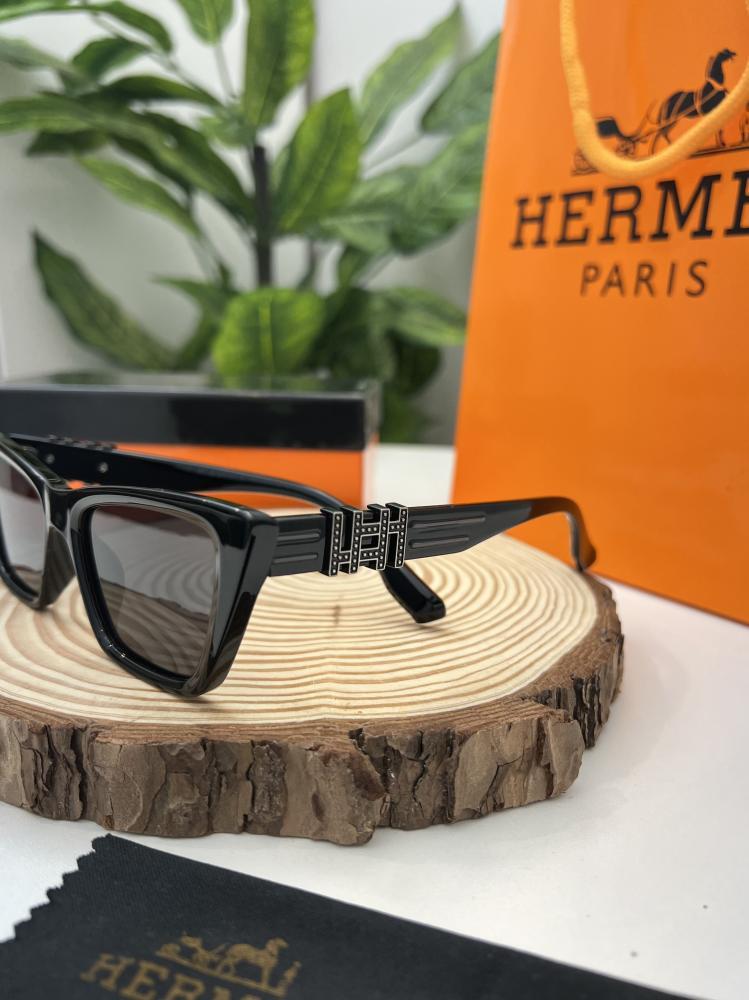 نظارة HERMES - نظارة هيرمس إطار اسود -عدسة اسود