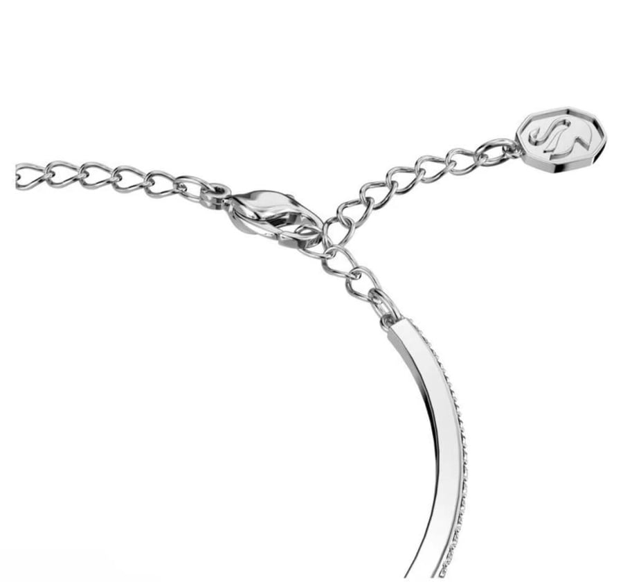 إسوارة SWAROVSKI - اسوارة ميلينا سوارفيسكي فضي - كرستالة زرقاء