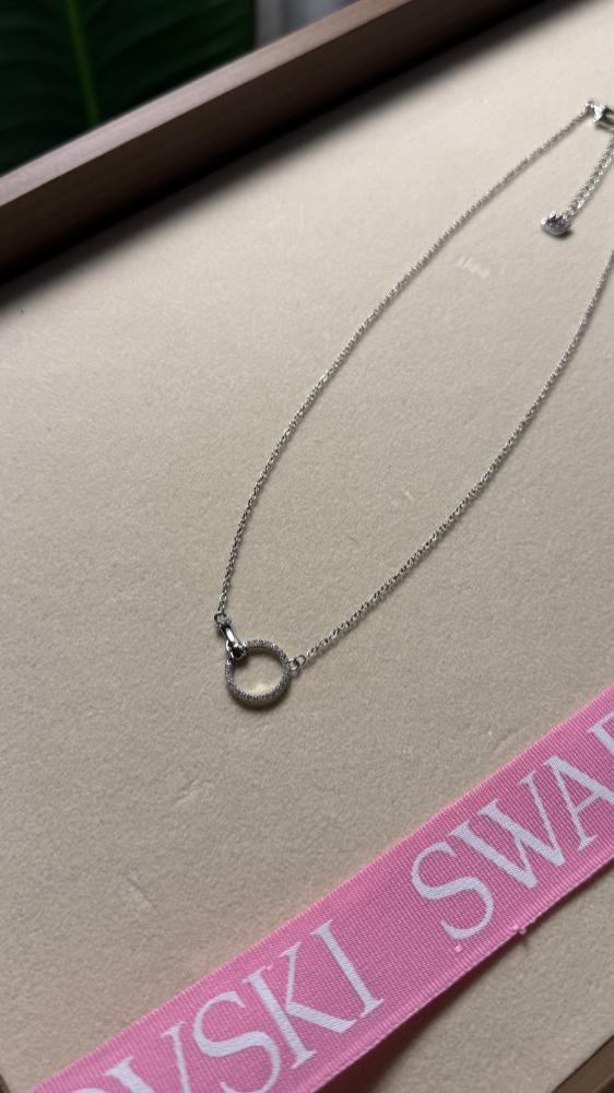 سلسال SWAROVSKI لونين ( ذهبي - فضي )