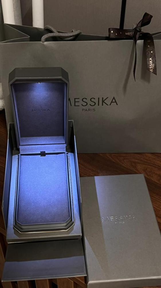 سلسال MESSIKA معدن فضي