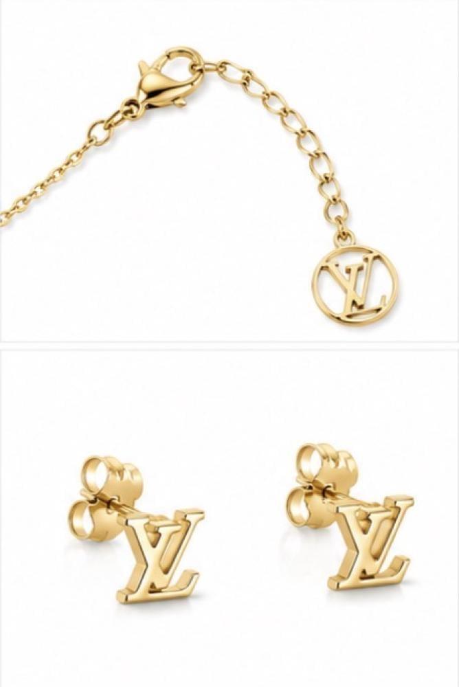 سلسال LOUIS VUITTON ذهبي