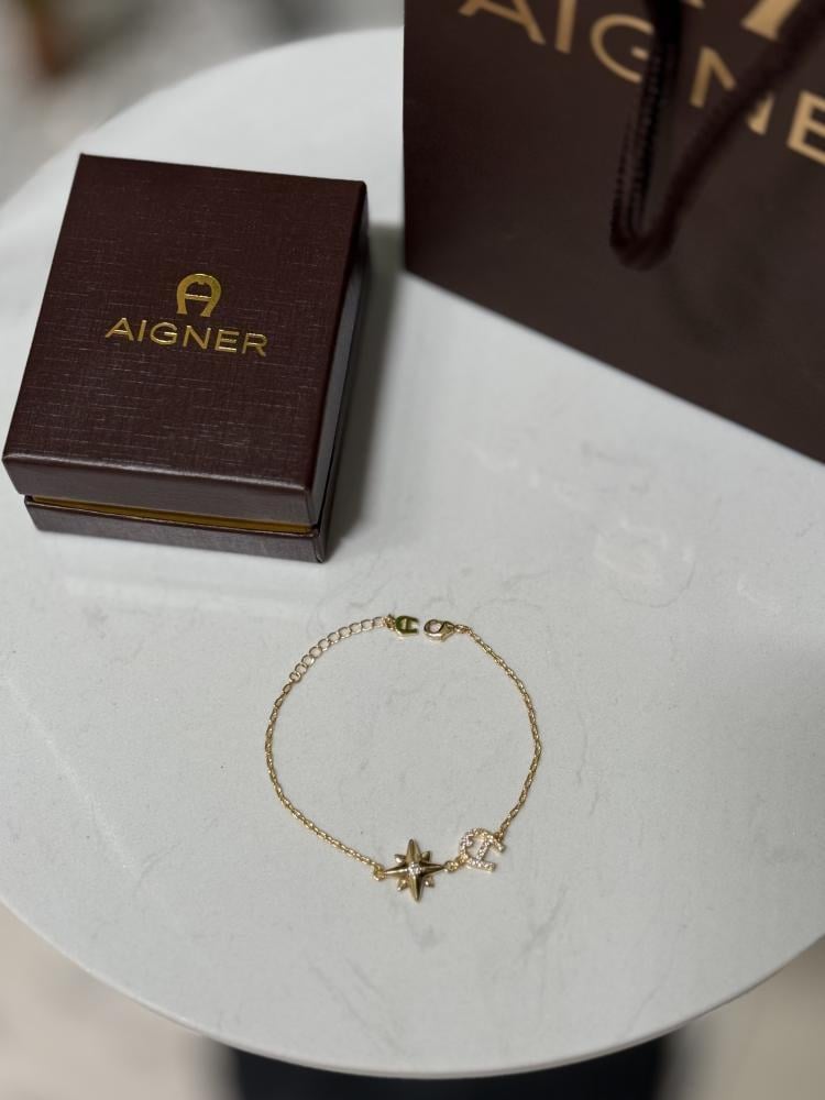 إسوارة AIGNER ذهبي