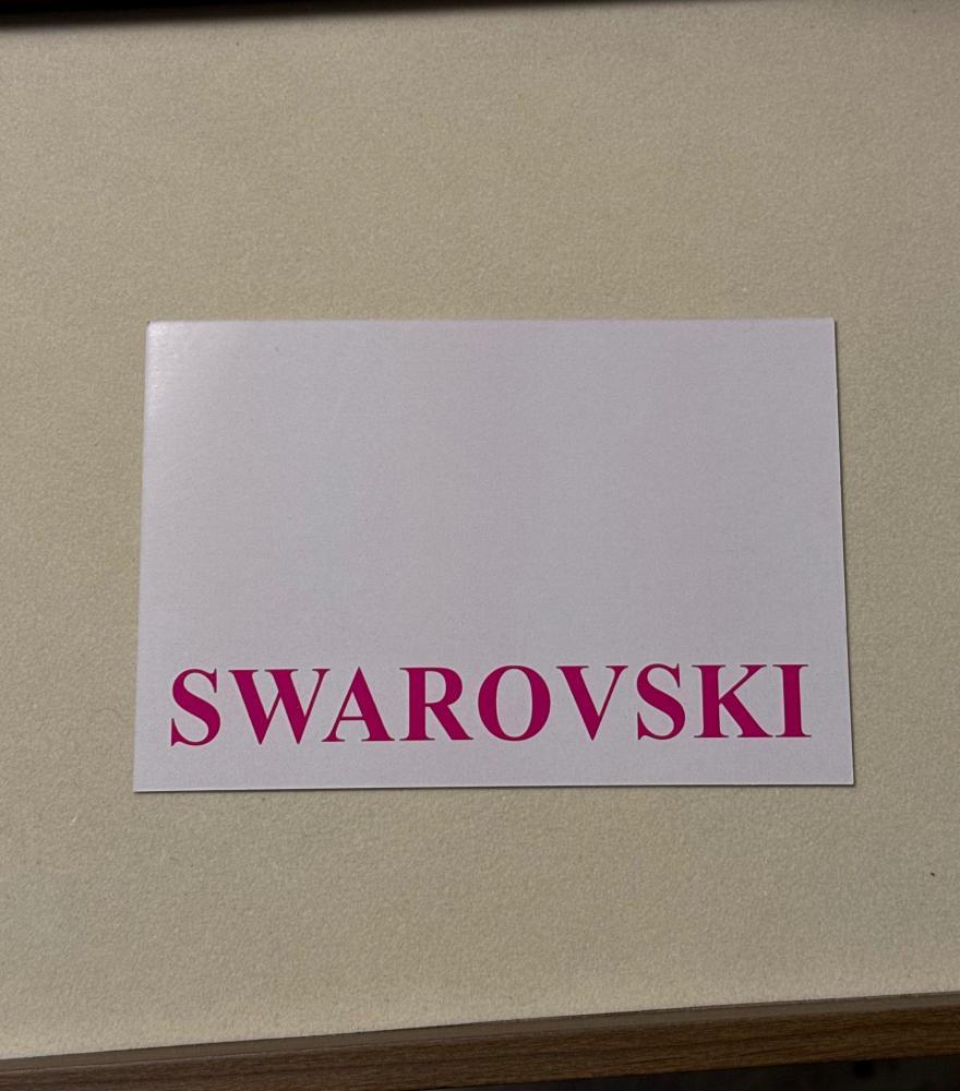 سلسال SWAROVSKI لونين ( ذهبي - فضي )