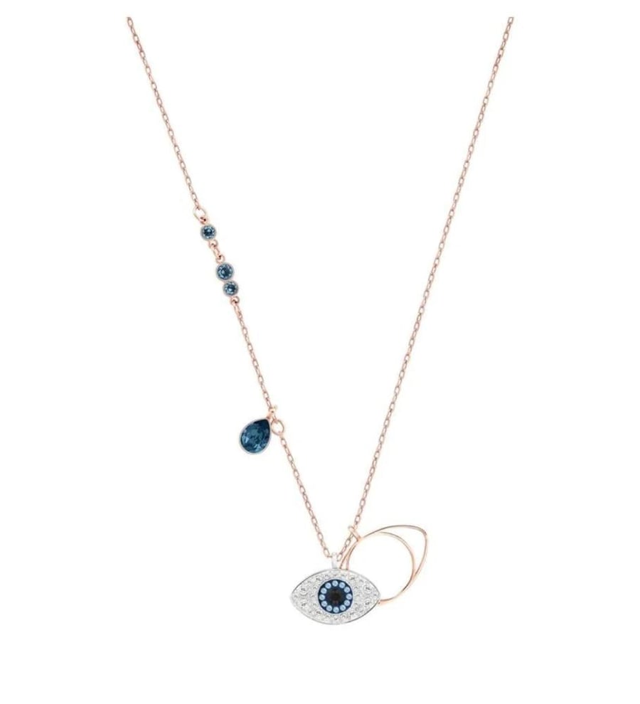 سلسال SWAROVSKI سلسال SWAROVSKI سلسال سوارفيسكي قولد روز