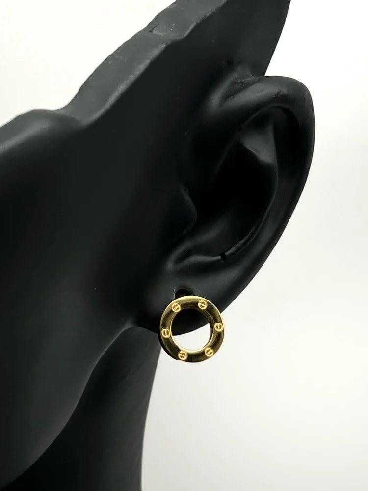 سلسال Cartier الثلاثي معدن ذهبي
