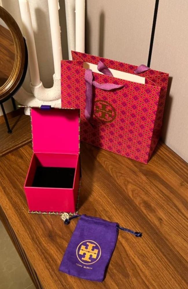 إسوارة TORY BURCH معدن فضي - ذهبي