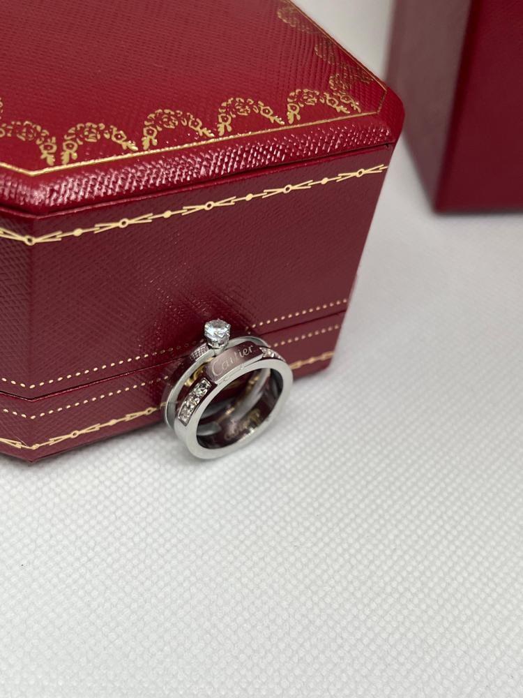 خاتم Cartier الفضي