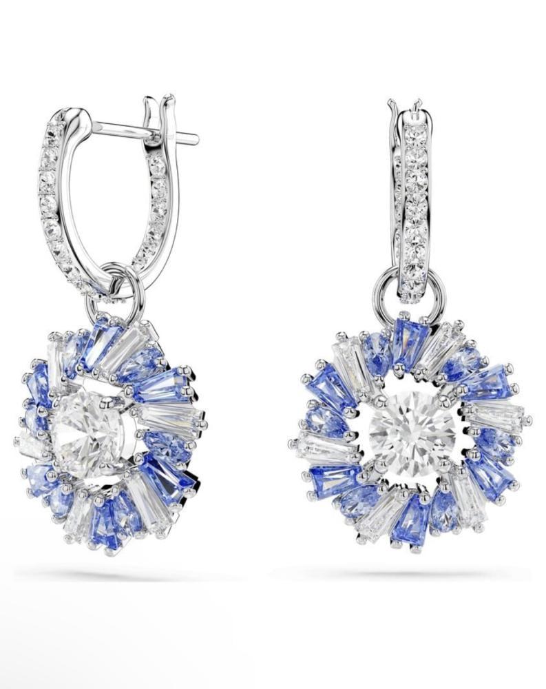 إسوارة SWAROVSKI - حلق سوارفيسكي أزرق