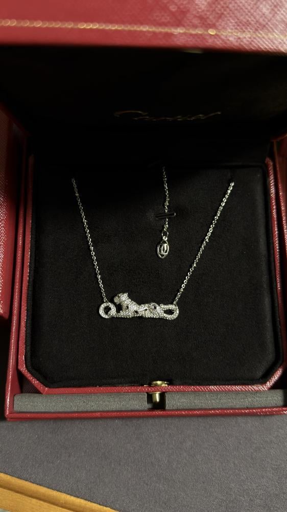 سلسال Cartier فضي