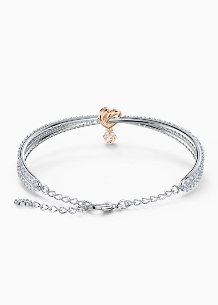 إسوارة SWAROVSKI - أسوارة سوارفيسكي فضي